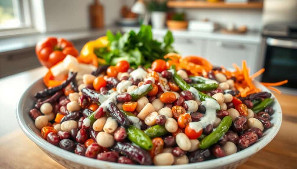Dense Bean Salad Recipe