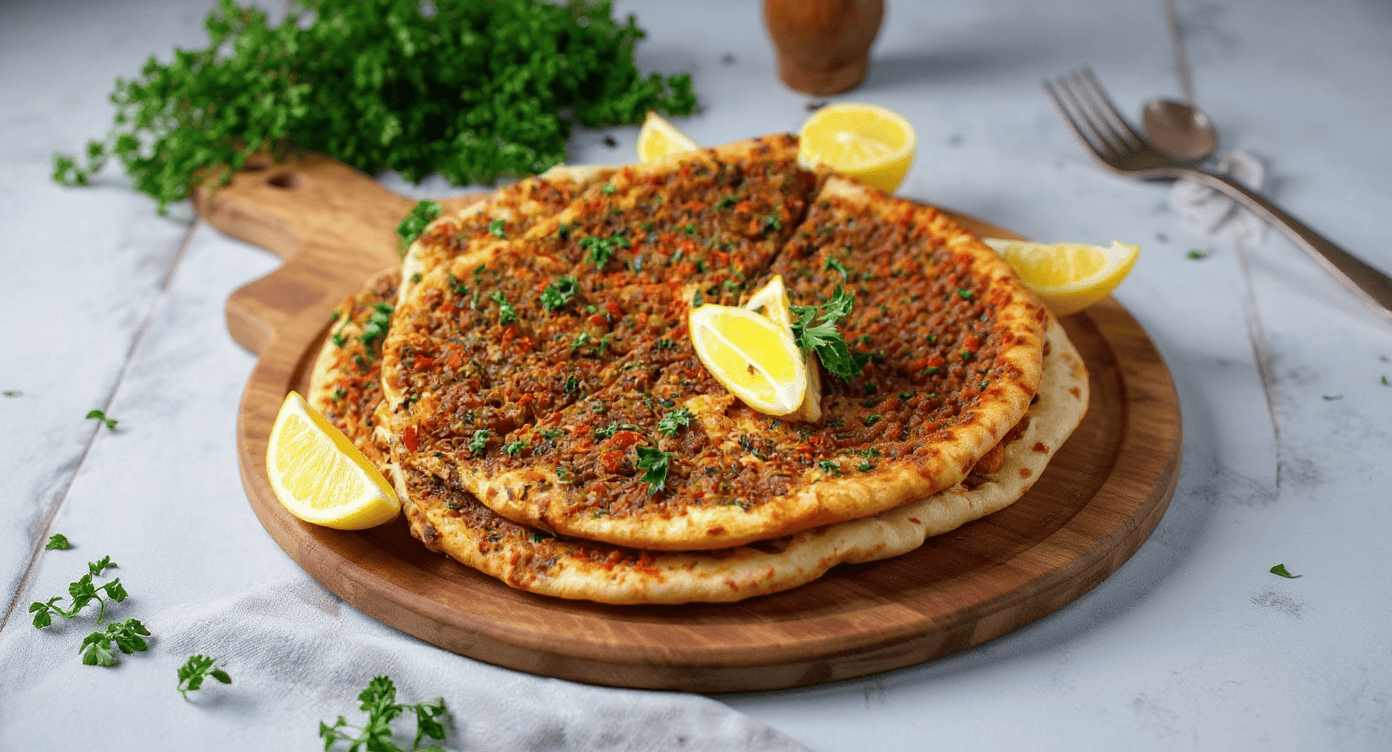 Authentic Lahmacun – Turkish Pizza with Spiced Ground Meat