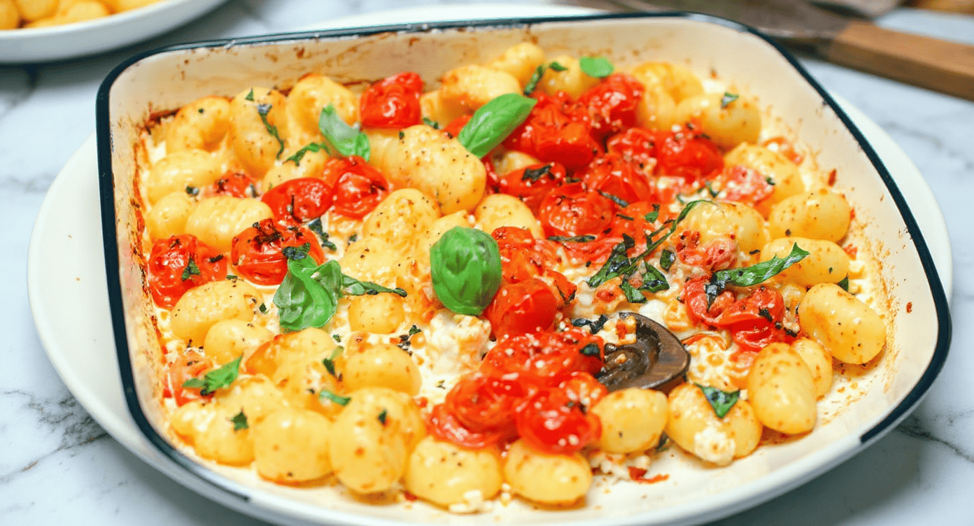 Baked Feta Gnocchi – The Creamy, Cheesy Dinner You’ll Make on Repeat!