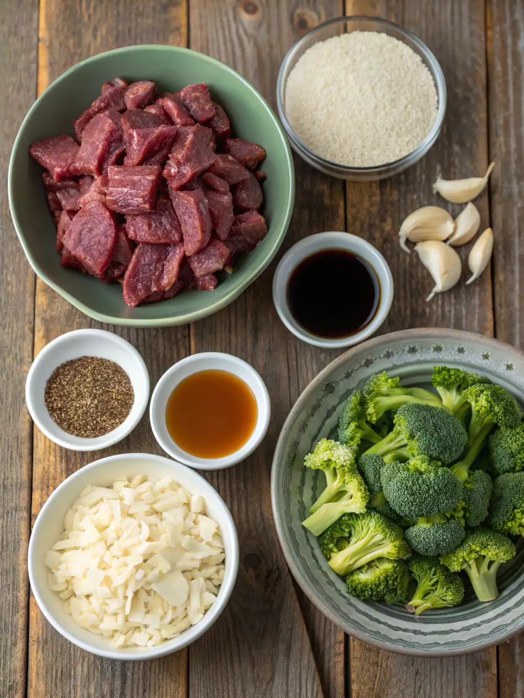 Ingredients for Better-Than-Takeout Beef & Broccoli Stir-Fry – Ready in 20 Minutes!