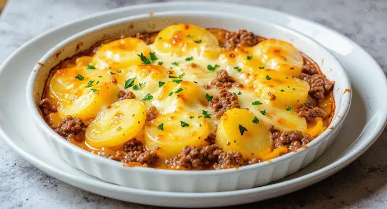 Hobo Casserole with Ground Beef & Potatoes – Quick & Delicious! - Fitandhealthier
