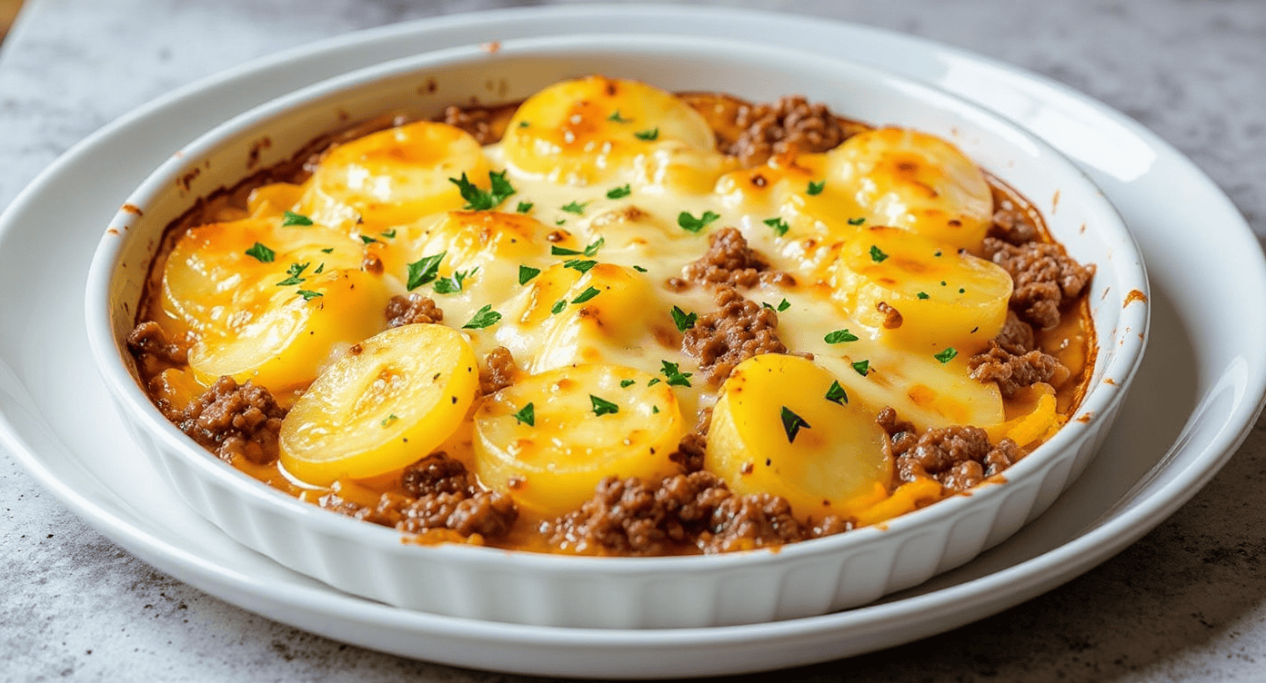 Hobo Casserole with Ground Beef & Potatoes – Quick & Delicious! - Fitandhealthier