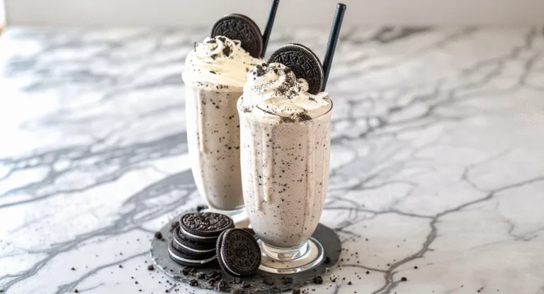 Oreo Milkshake Recipe 🍪🥤