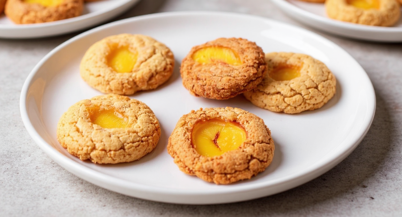 Peach Upside Down Cookies – The Juicy, Sweet Treat You’ll Bake Again and Again! 🍑