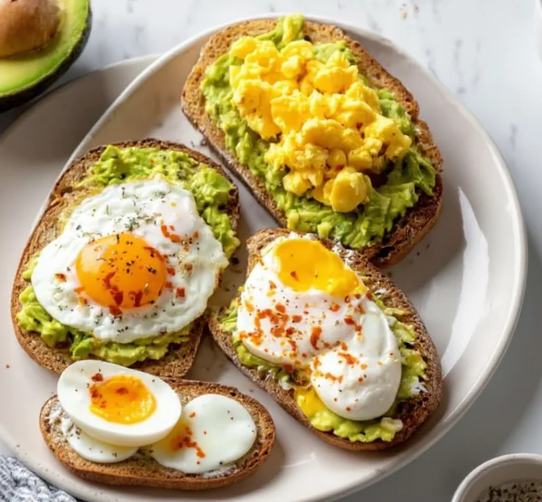 Simple Avocado Toast with Egg – The Protein-Packed Breakfast You’ll Crave Daily! 🥑