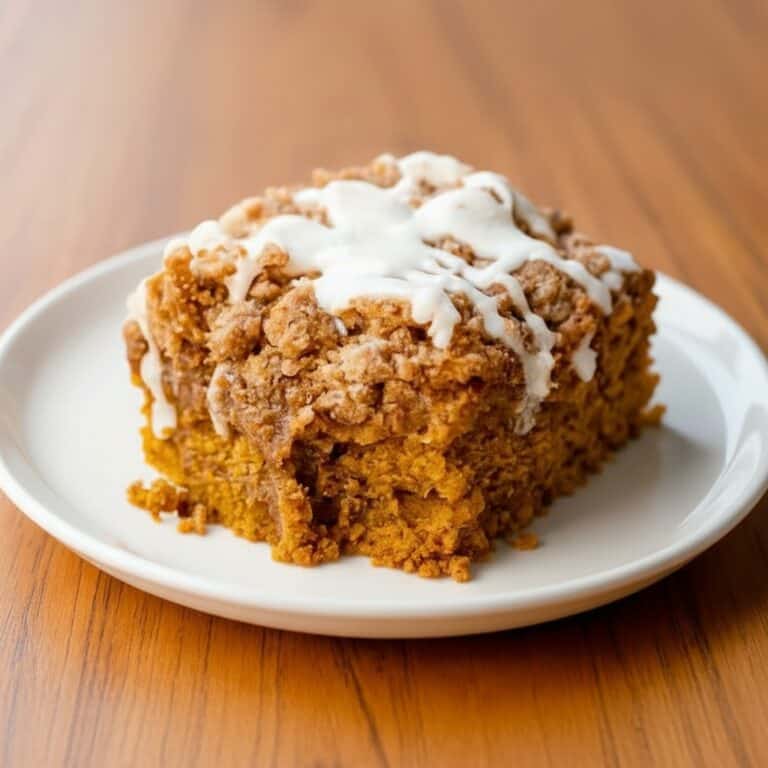 Delicious homemade carrot cake with cream cheese frosting, served on a white plate. Perfect for dessert, featuring a moist texture with a sweet, spiced flavor and topped with a drizzle of cream cheese.