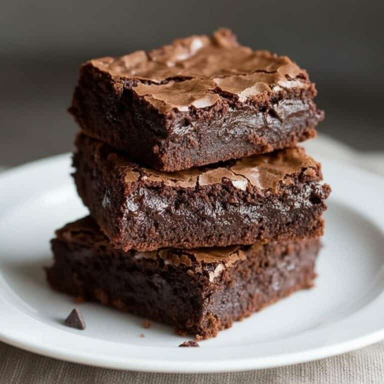 Fudgy Homemade Brownie Recipe