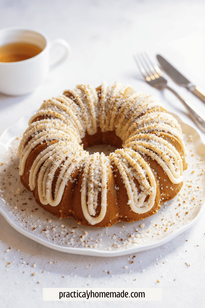 Snickerdoodle Bundt Cake – Cinnamon Swirl Dessert