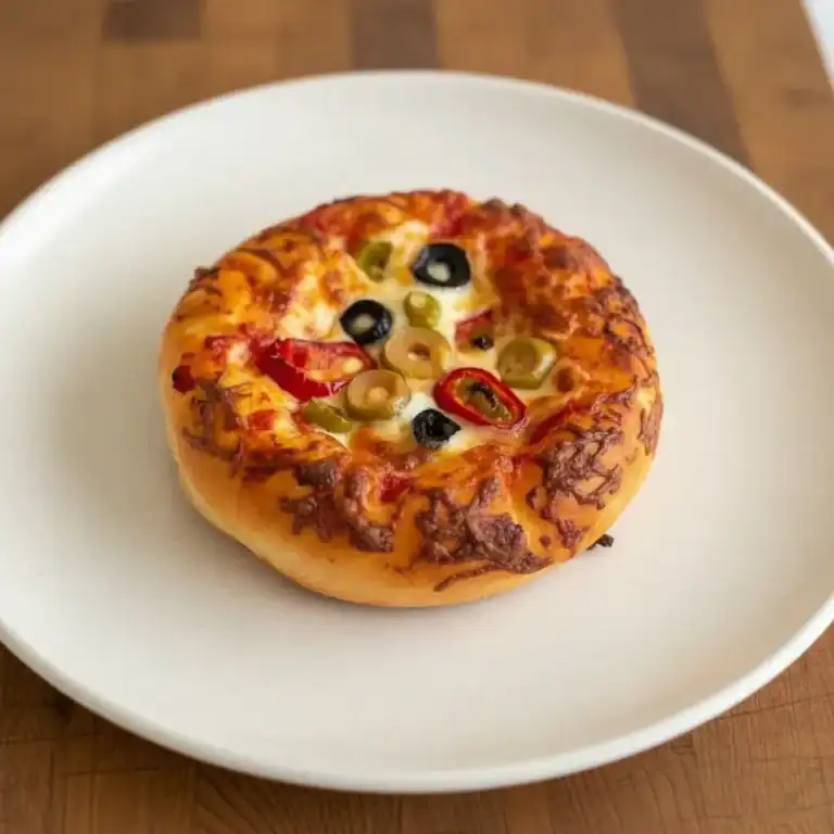 Homemade Mini Cheese Stuffed Crust Pizza