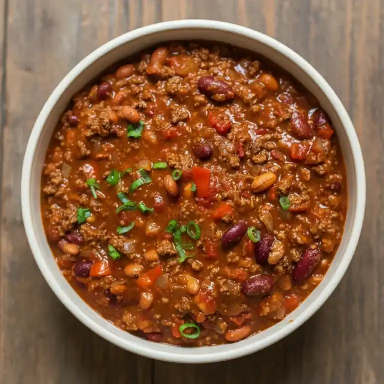 Crockpot Classic Chili for Winter