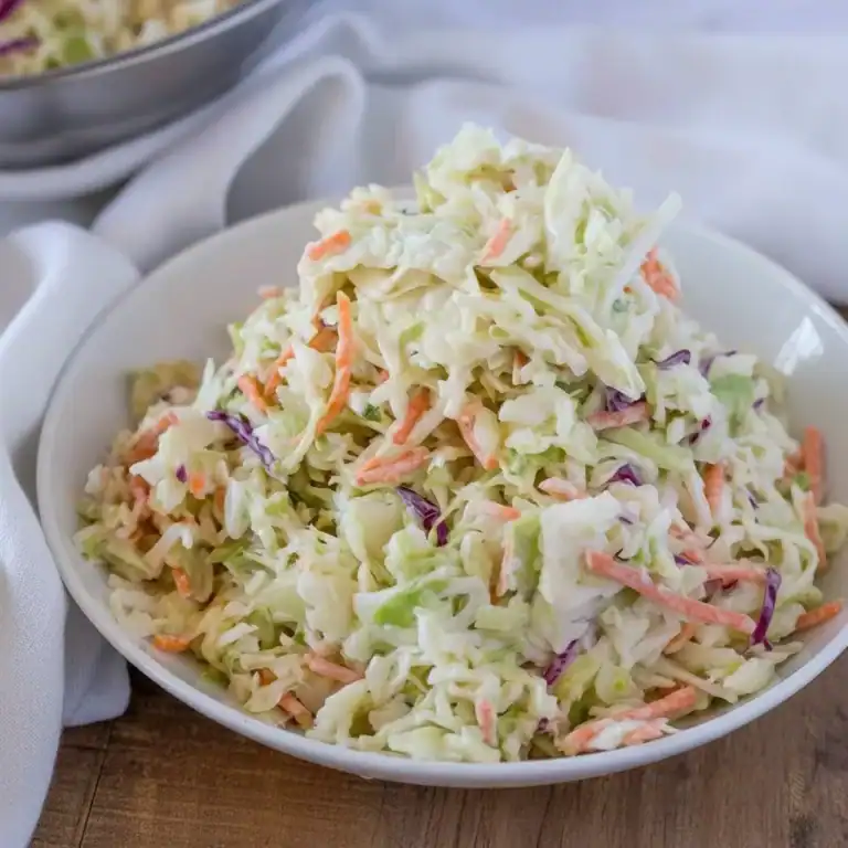 Easy Coleslaw Recipe 5 Minutes