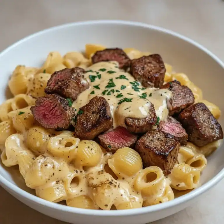Flavor-Packed Steak Bites & Pasta Dinner