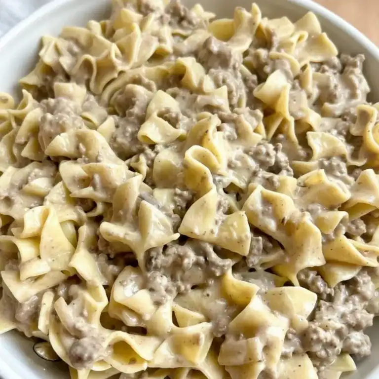 Ground Beef Stroganoff Recipe