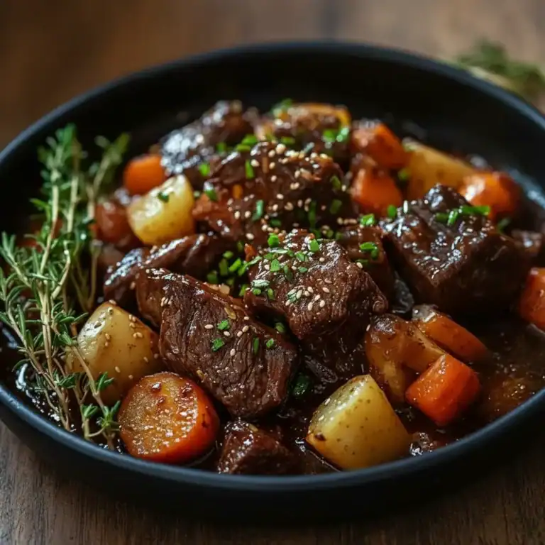 Hearty Korean Style Pot Roast Recipe