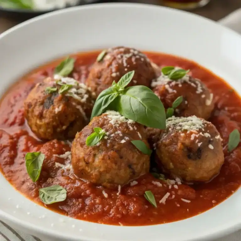 Holiday Meatballs Tomato Sauce Recipe