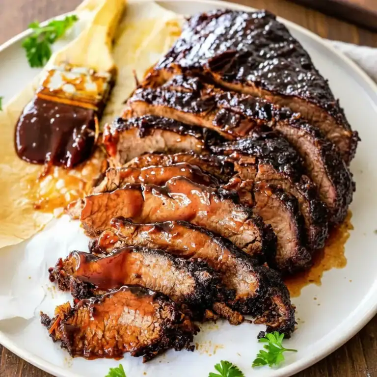 Slow Cooker Beef Brisket with BBQ Sauce