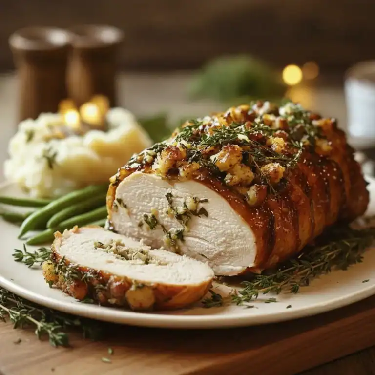 Traditional American Christmas Feast