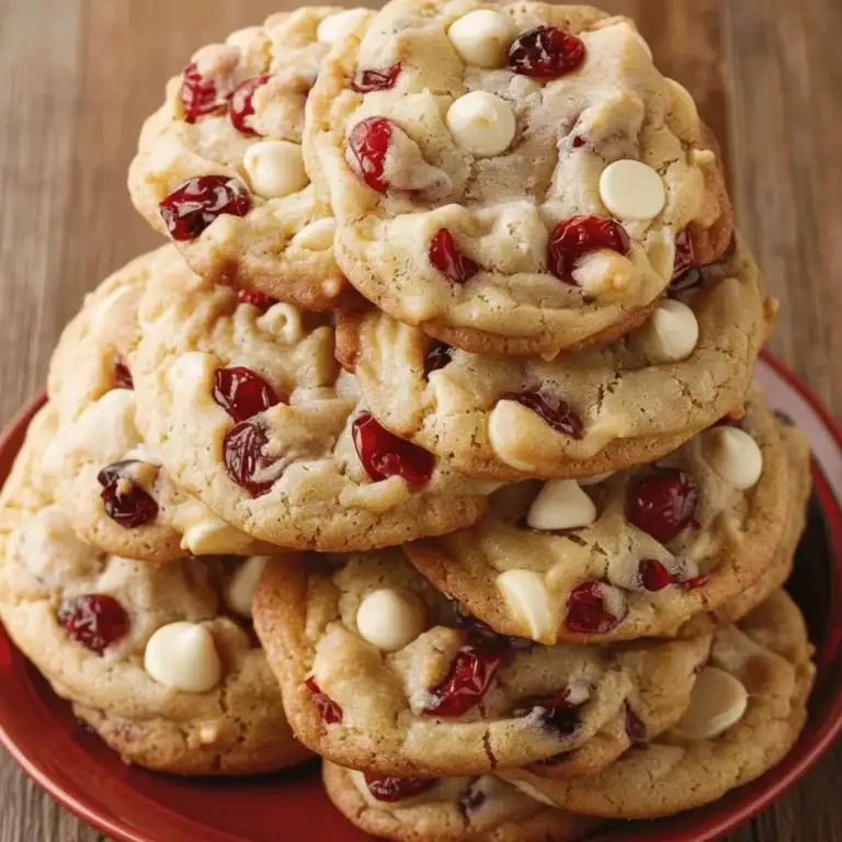 White Chocolate Cranberry Cookies Treat