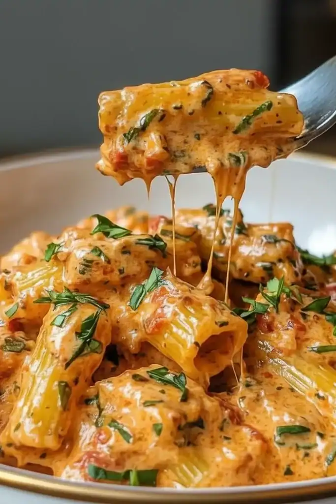 Creamy Tomato Garlic Pasta