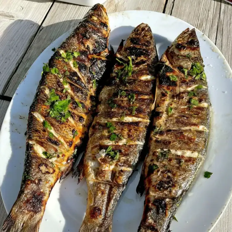 Greek Style Grilled Fish