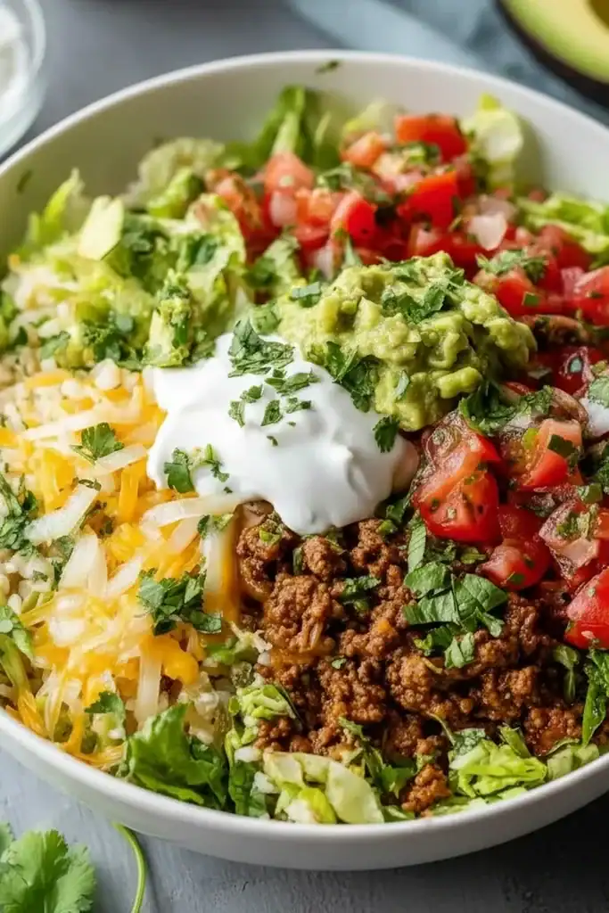 Low Carb Burrito Bowl