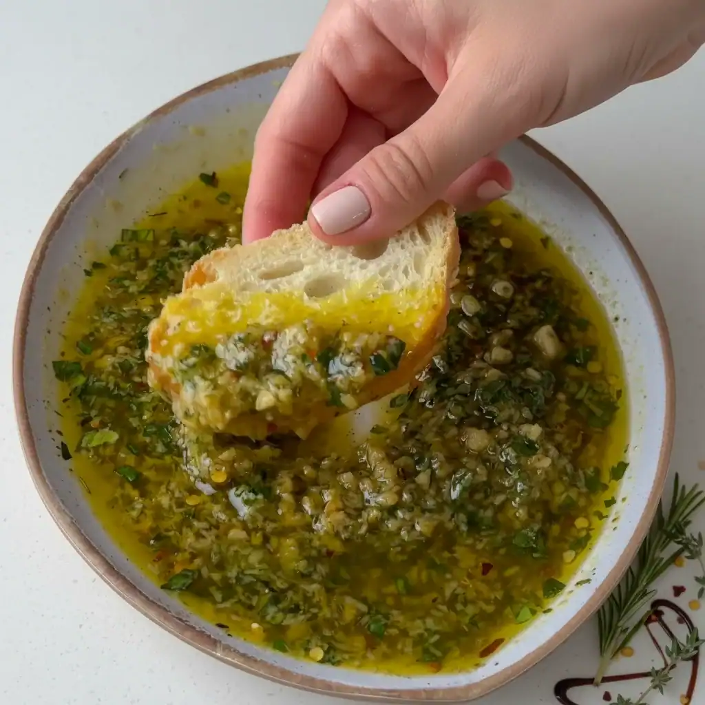 Olive Oil Balsamic Vinegar Bread Dip