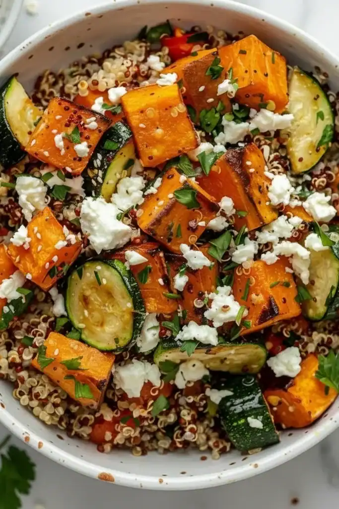 Roasted Vegetable Quinoa Bowl