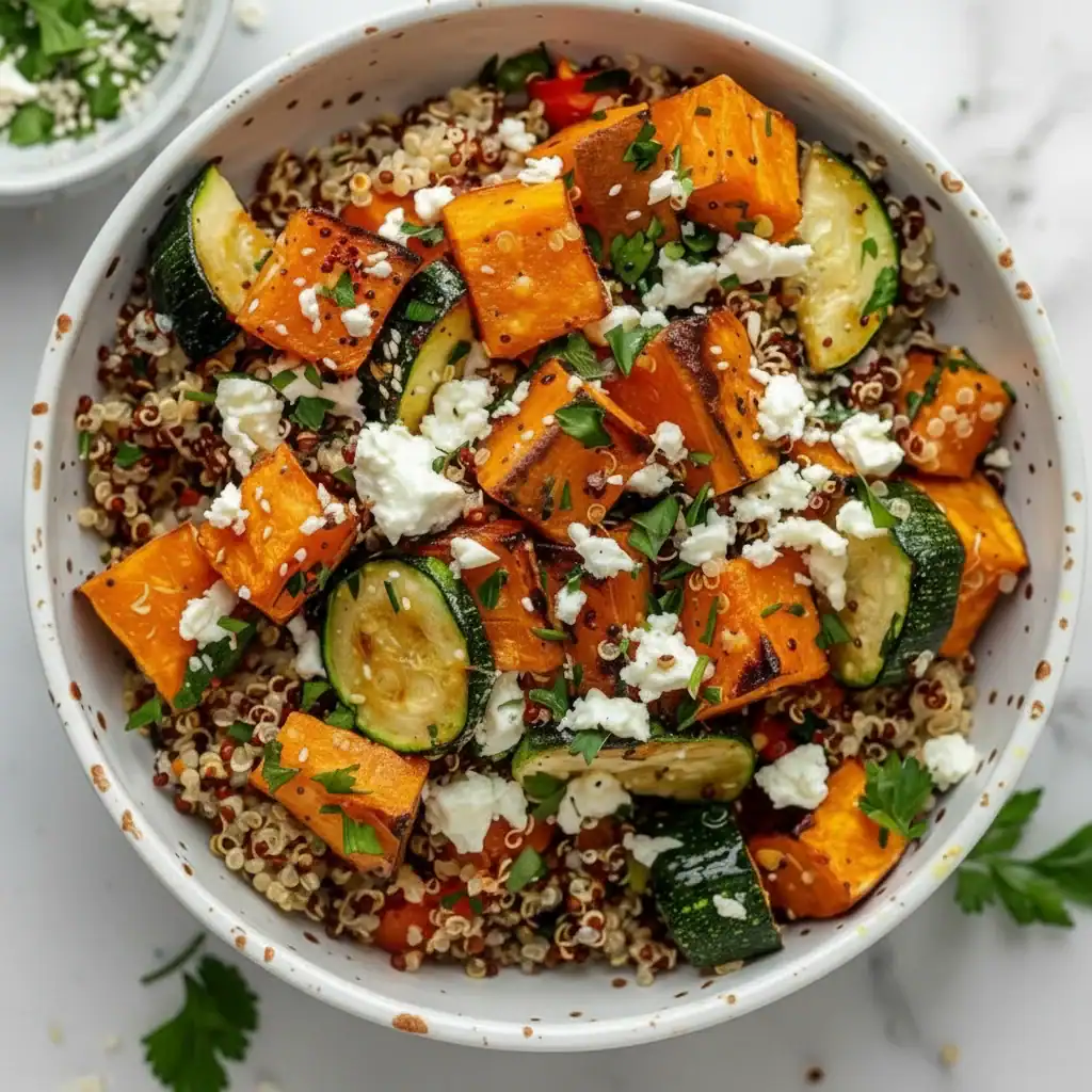Roasted Vegetable Quinoa Bowl