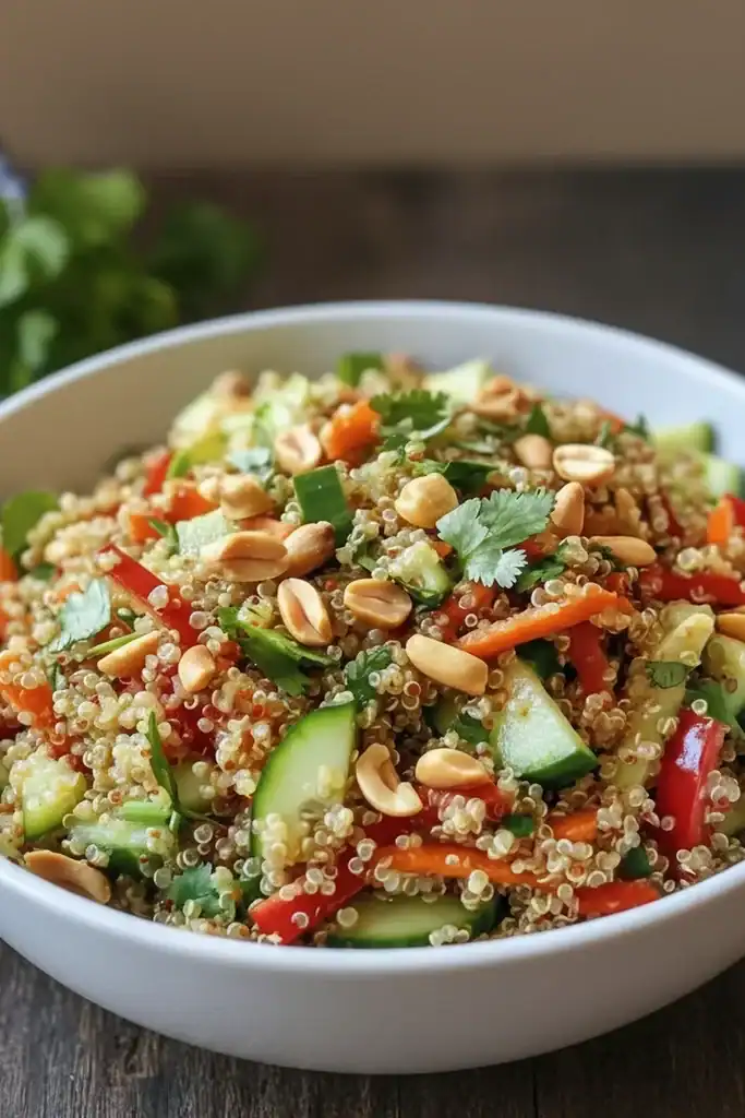 Thai Quinoa Crunch Salad
