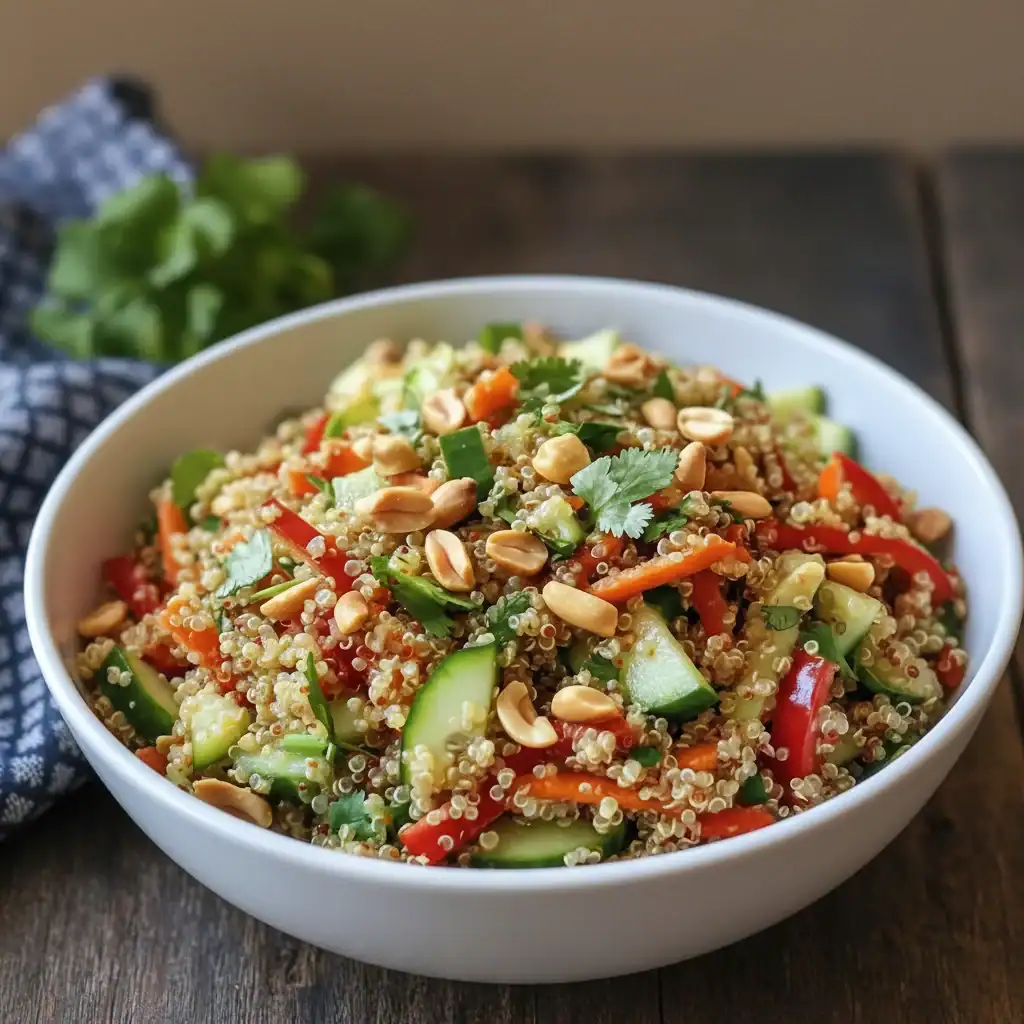 Thai Quinoa Crunch Salad