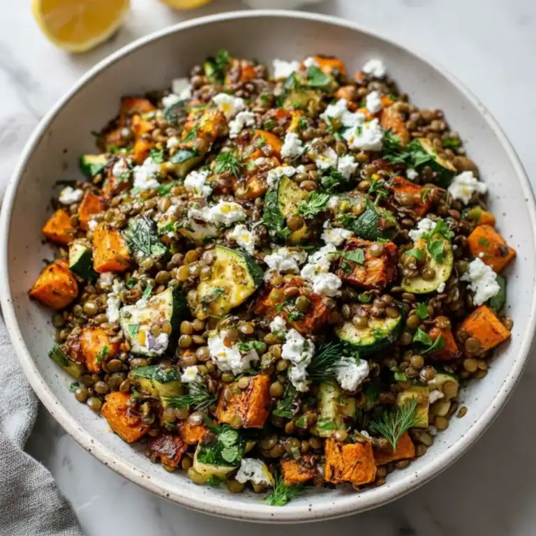 Veggie Lentil Salad