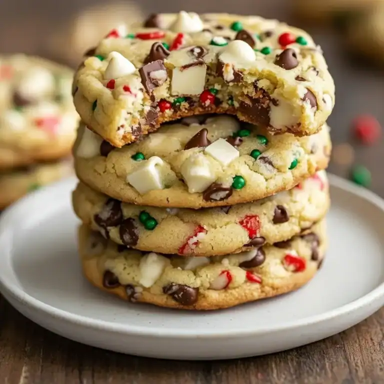 Winter Wonderland Chocolate Chip Cookies Baking