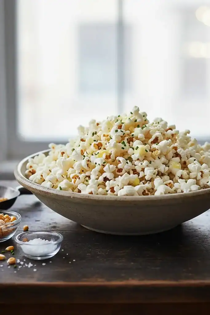 Air Fryer Popcorn
