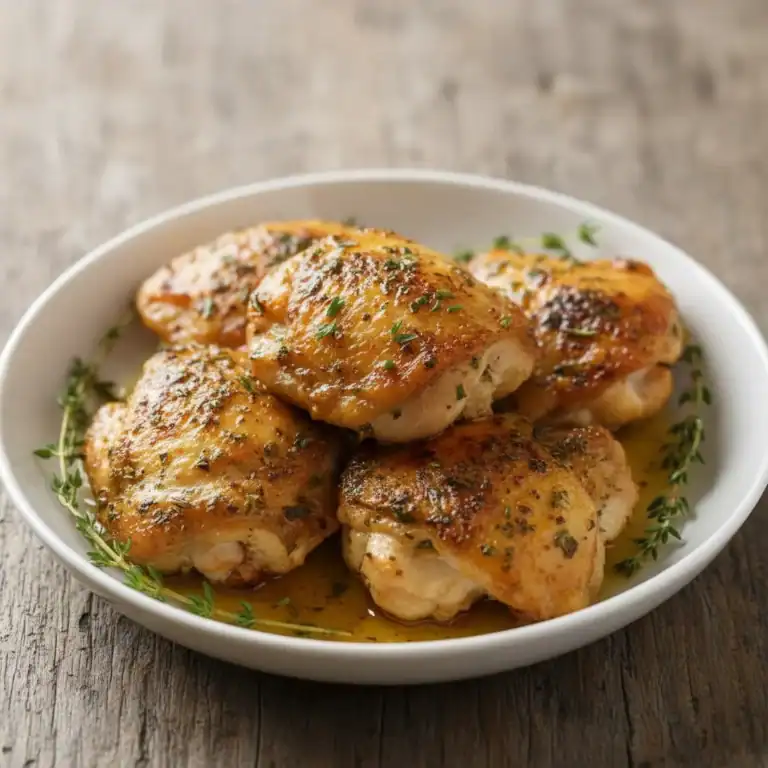 Baked Boneless Chicken Thighs Juicy