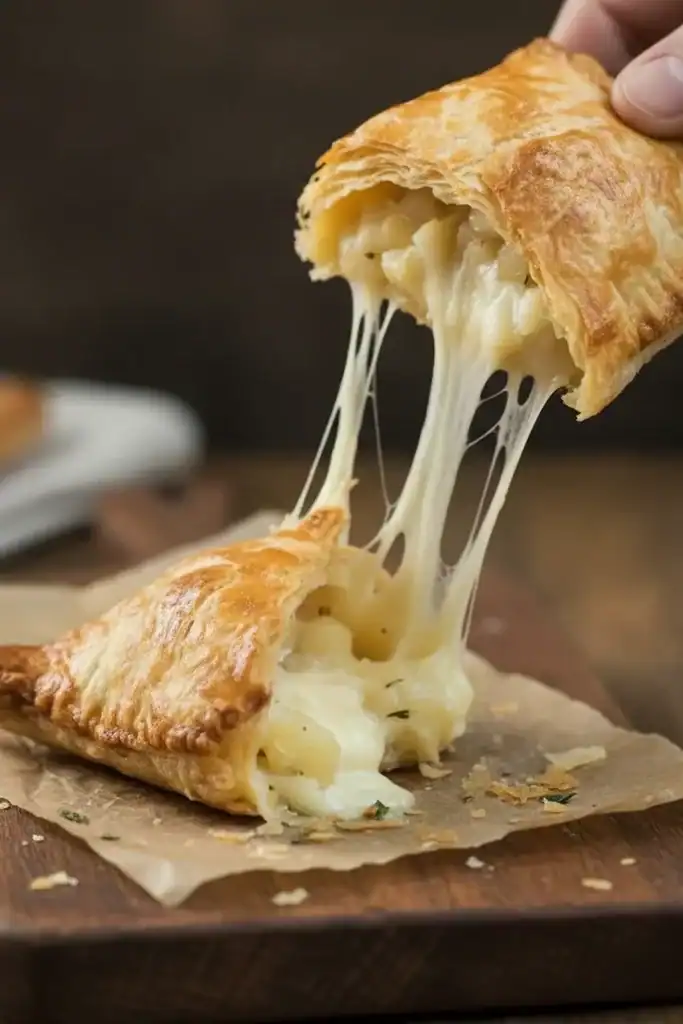 Cheesy Onion Pastries