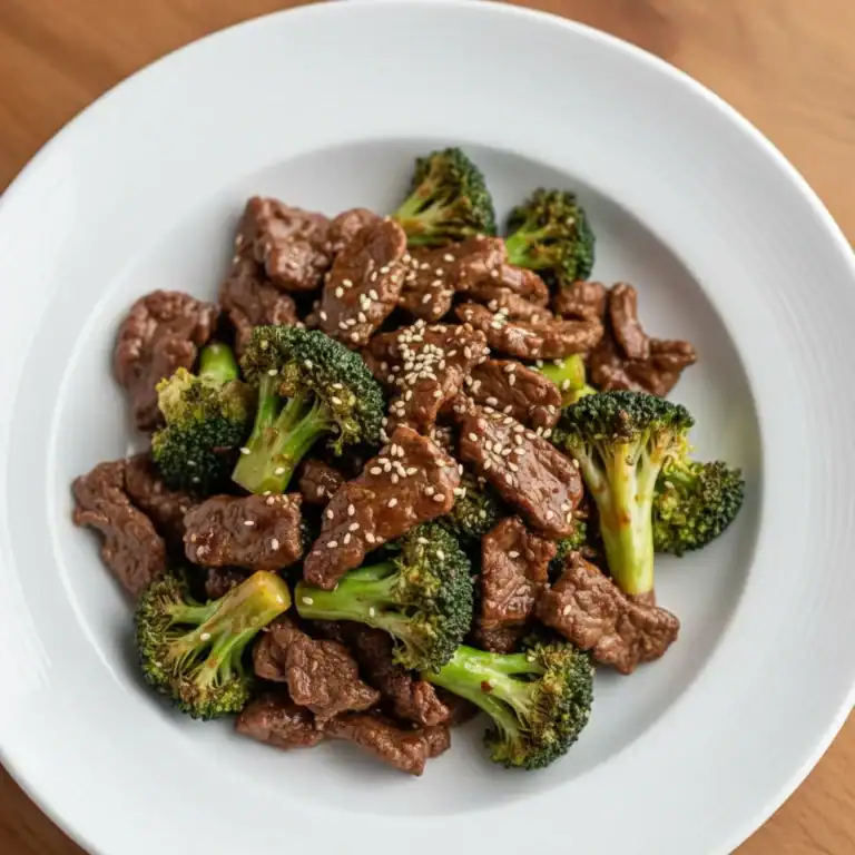Chinese Beef and Broccoli Stir Fry