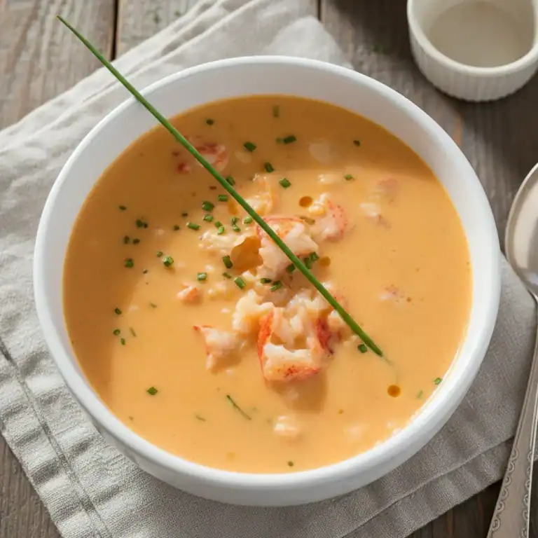 Creamy Lobster Bisque French Soup