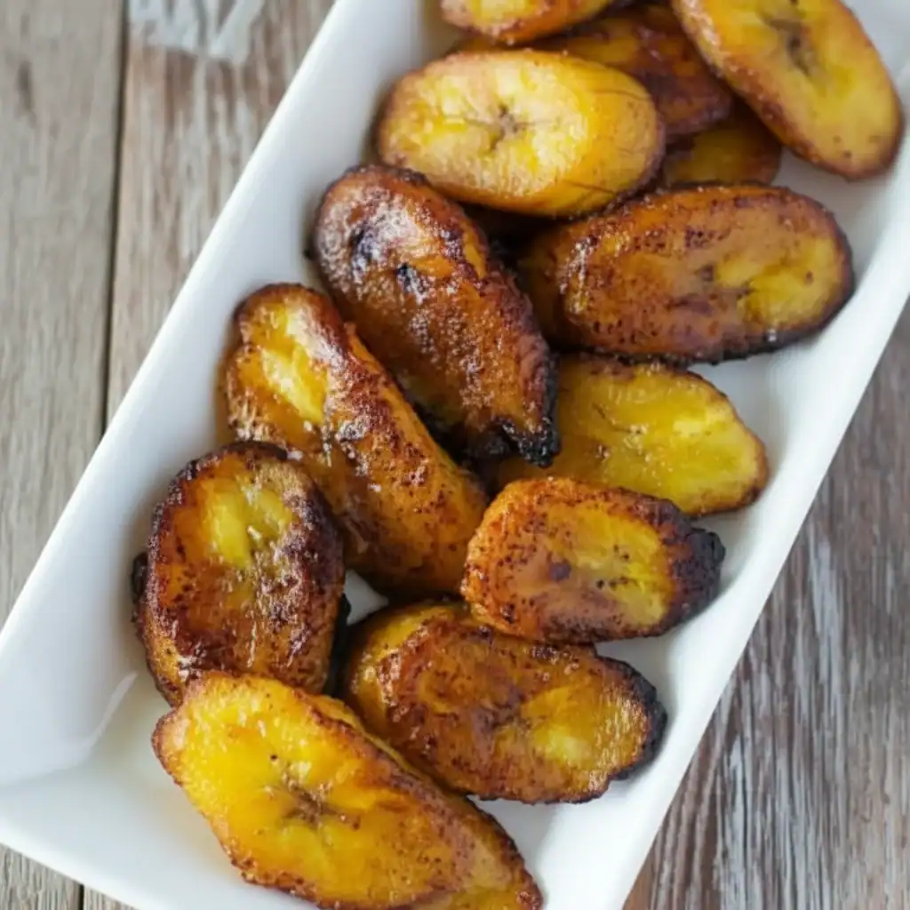 Fried Sweet Plantain Slices Maduros