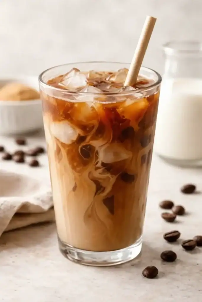Iced Coffee With Milk