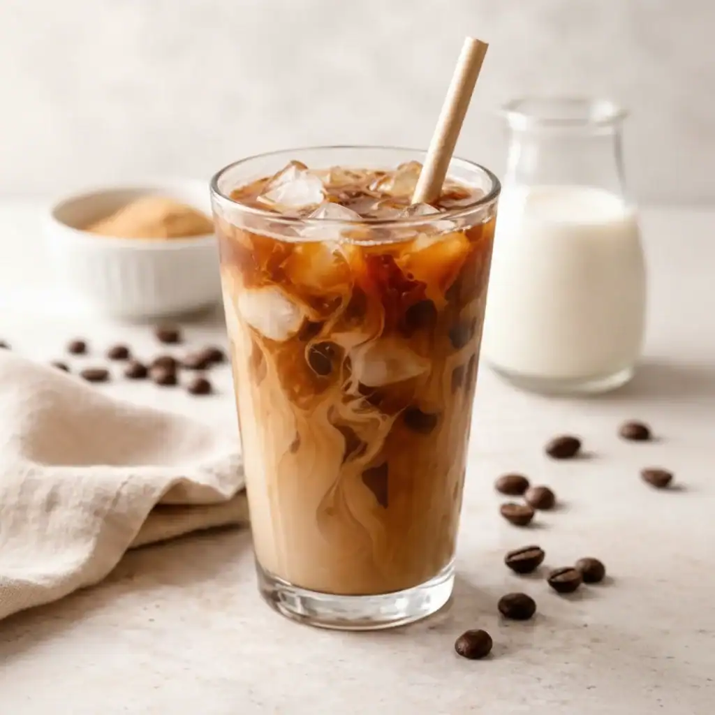 Iced Coffee with Milk Cold Brew
