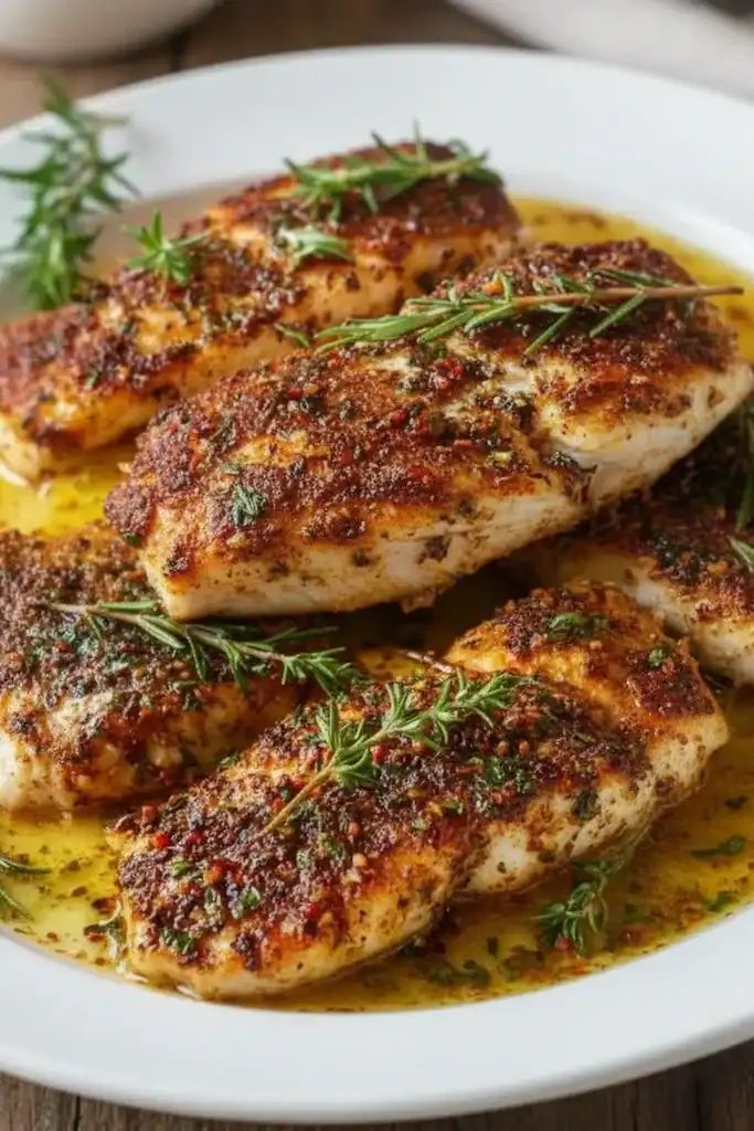 Pan Seared Red Snapper Fillets