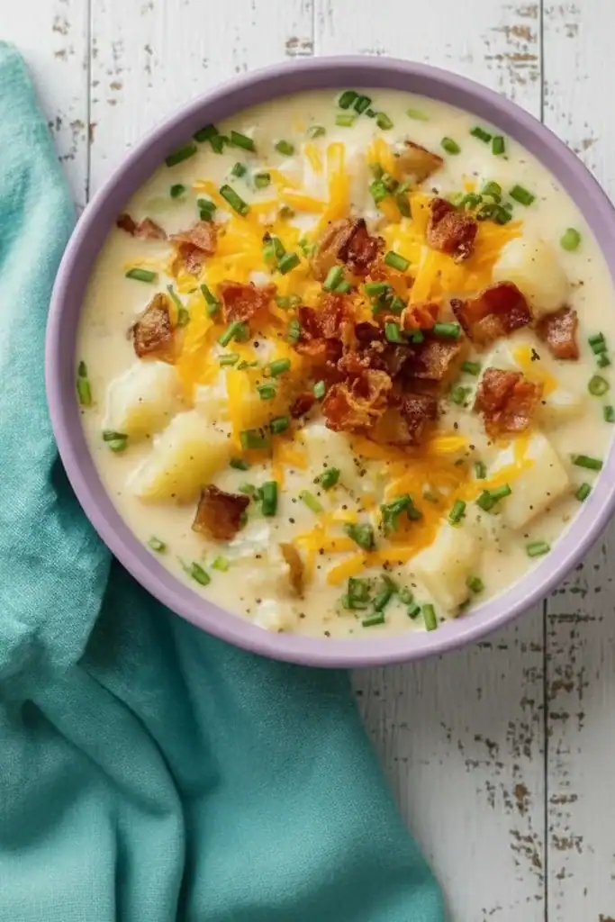 Simple Crock Pot Potato Soup