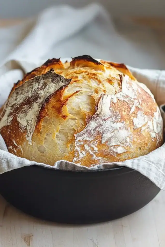 No Knead Bread Dutch Oven Recipe