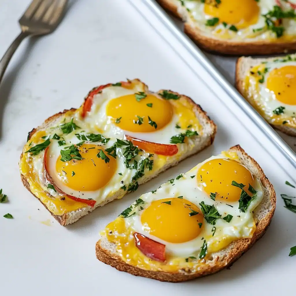 Breakfast Sheet Pan Eggs Recipe