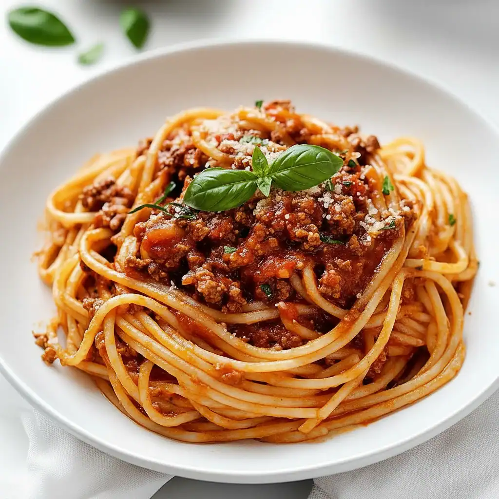 Classic Spaghetti With Meat Sauce Recipe