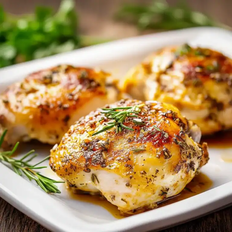 Comforting Oven Baked Chicken Recipe