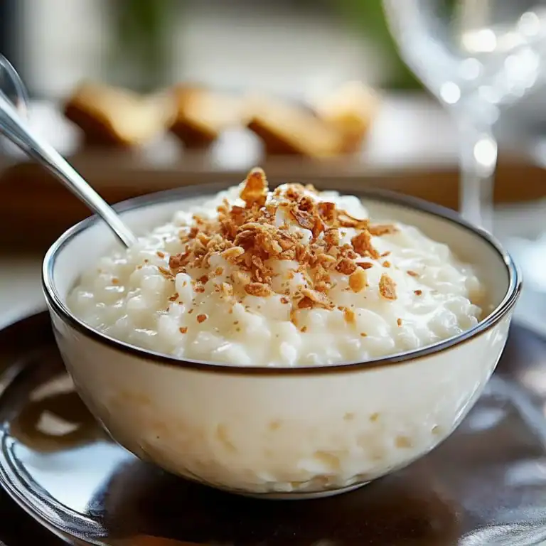 Creamy Rice Pudding Recipe Dessert