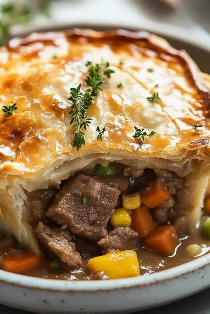 Beef Pot Pie Recipe