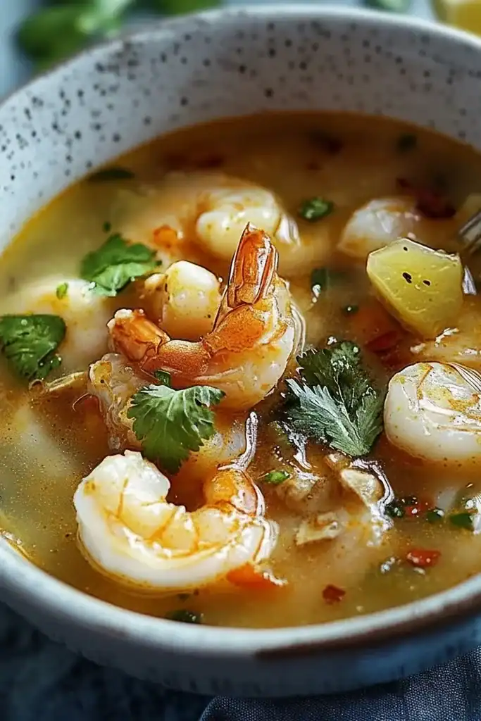 Caldo De Camaron Recipe