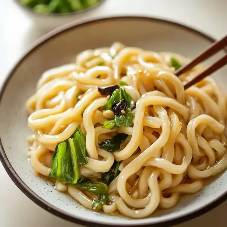 Japanese Udon Noodles Recipe Dinner